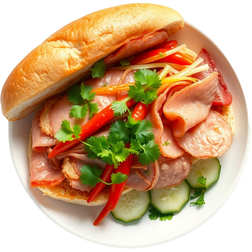 Special Banh Mi dish