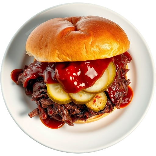BBQ Brisket Sandwich dish