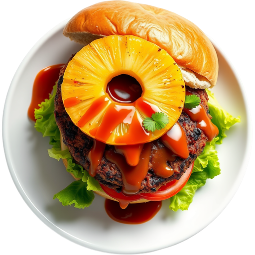 Aloha Burger dish