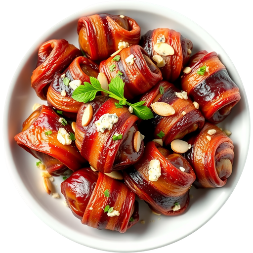 Bacon Wrapped Dates dish
