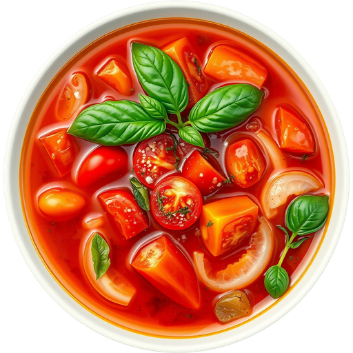 Tomato Broth dish