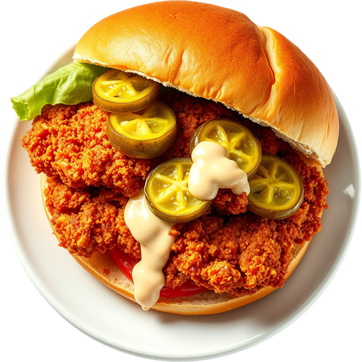 Crispy Chicken Sandwich dish