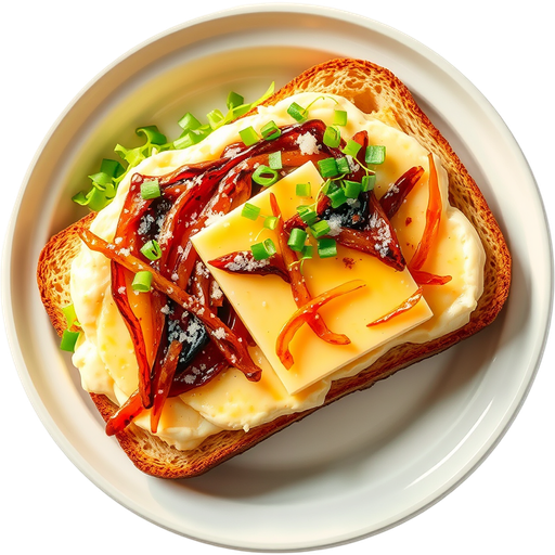 Mentai Salt and Butter Sandwich dish