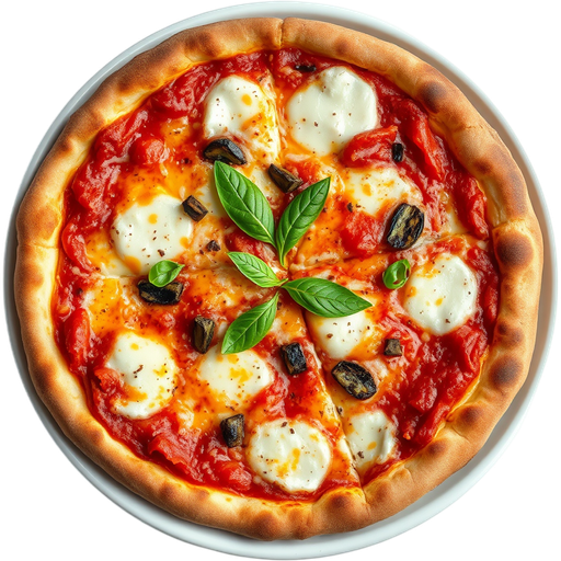Hand Tossed Crust Pizza dish