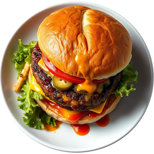 West Coast Smash Burger dish
