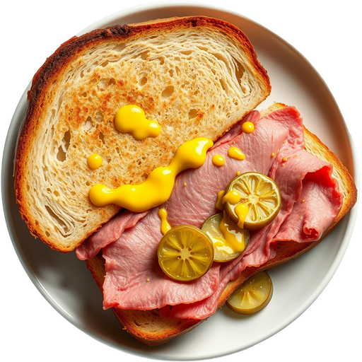 Pastrami Sandwich dish