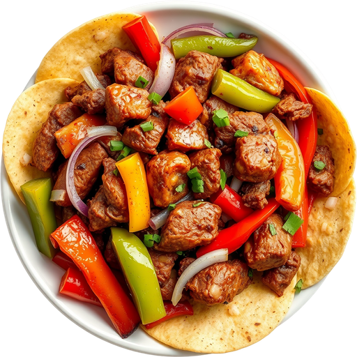 Fajitas dish