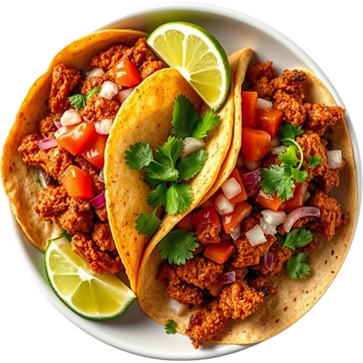 Tacos Chicharron Casero dish