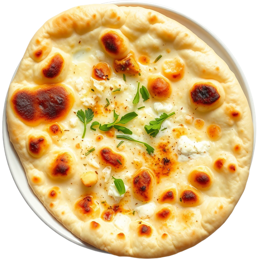 Garlic Naan dish