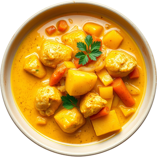 Yellow Curry dish