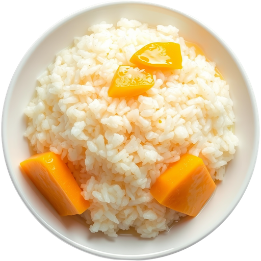 Sticky Rice with Mango dish