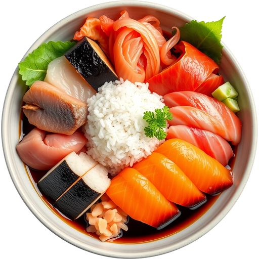 Sushi/sashimi Combo dish