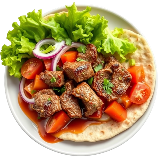 Lamb Wrap dish