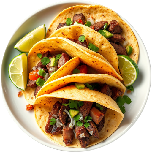 Carne Asada Tacos dish