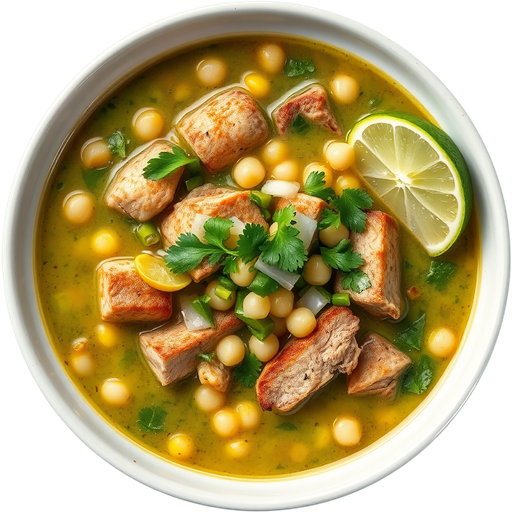 Pozole Verde dish