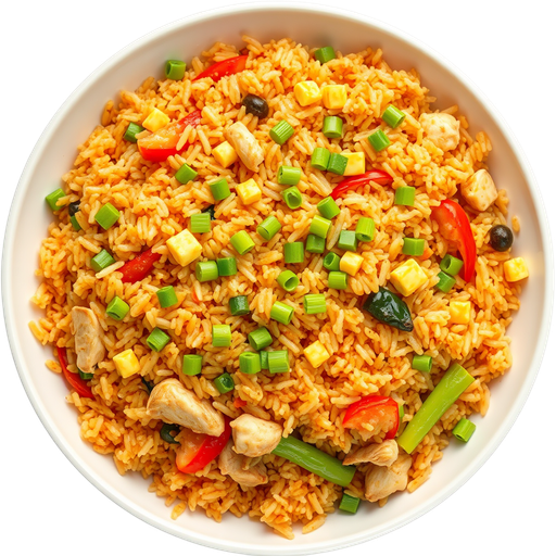 Hibachi Fried Rice dish
