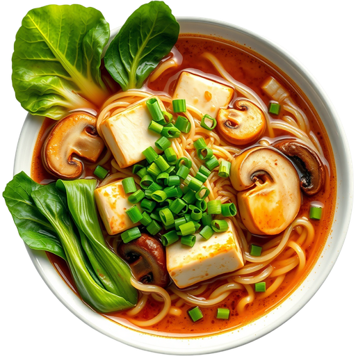 Vegetarian Ramen dish