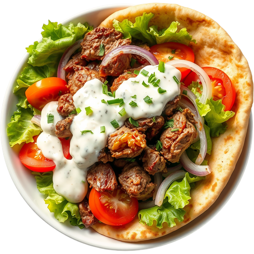 Gyro Wrap dish