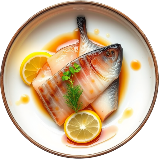 Yellowtail Sashimi dish