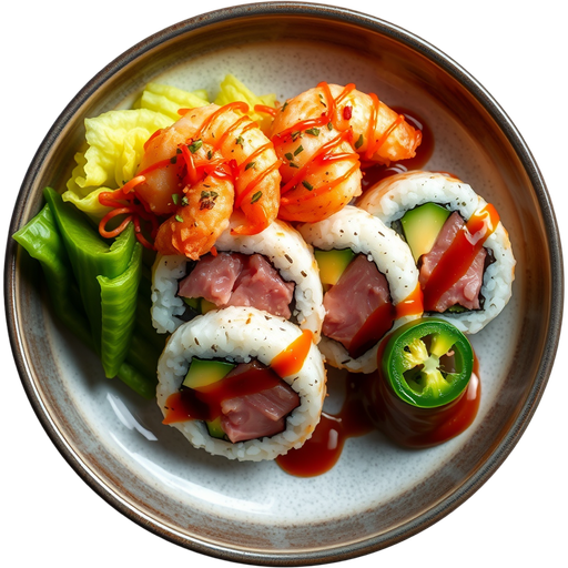 Sexy Girl Roll dish