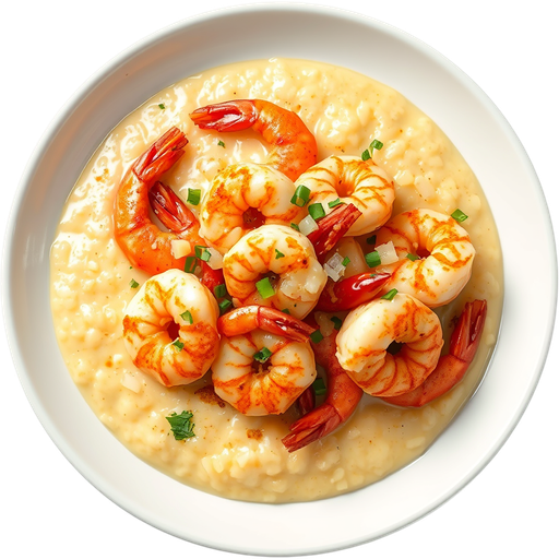 Shrimp & Grits dish