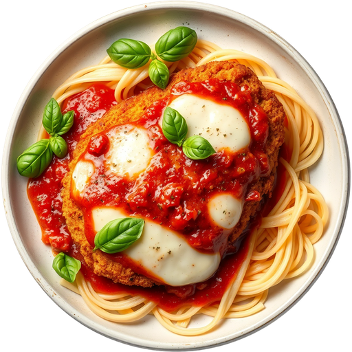 Chicken Parm dish