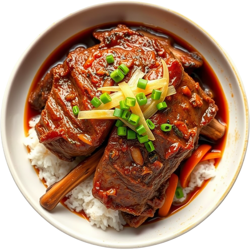Beef Rib Kalbi Jjim dish