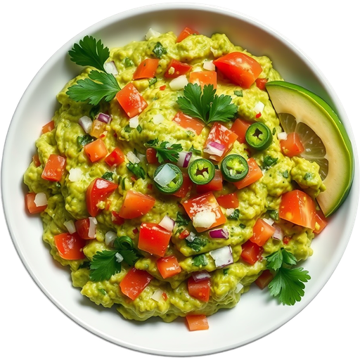 Guacamole dish