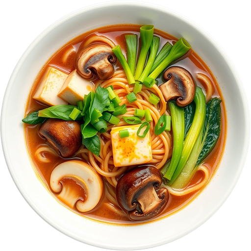 Vegetarian Ramen dish