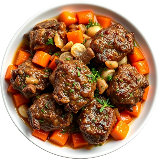 Oxtails dish