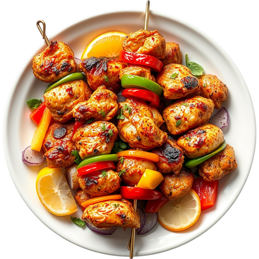 Chicken Kabob dish