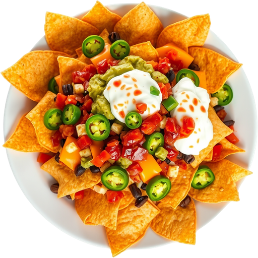 Trash Can Nachos dish