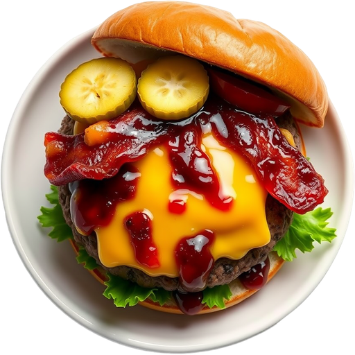 Bacon Jam Burger dish