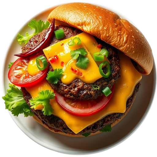 Ortega Burger dish