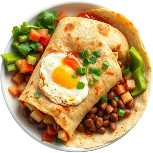 Breakfast Burrito dish