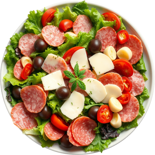 Antipasto Salad dish