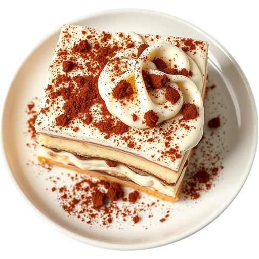 Tres Leches Tiramisu dish