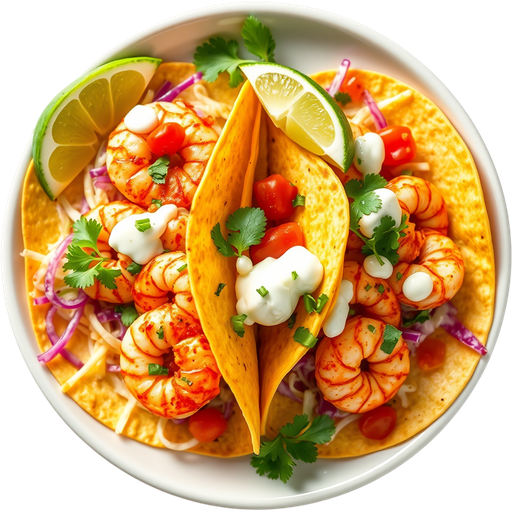 Shrimp Tacos dish