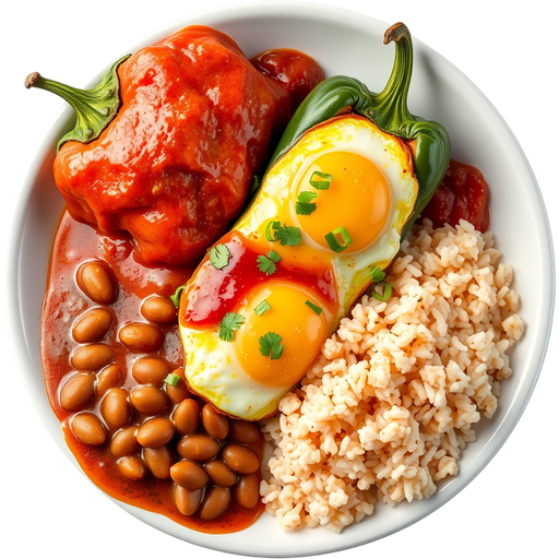 Chile Relleno Combo Plate dish