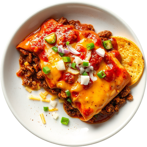 Beef Enchilada dish