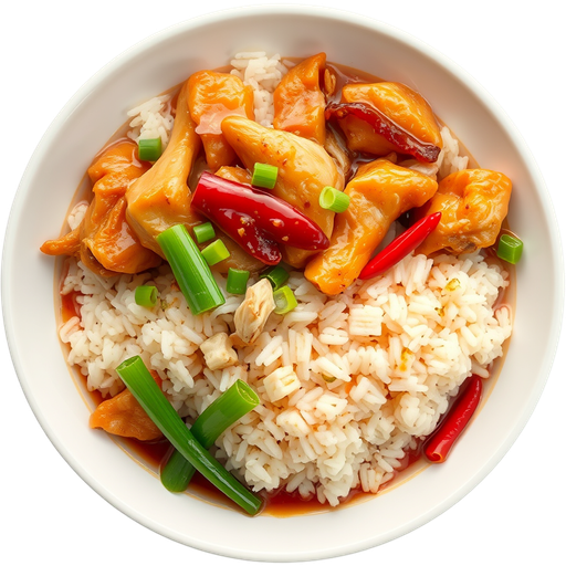 Com Ga Chien dish