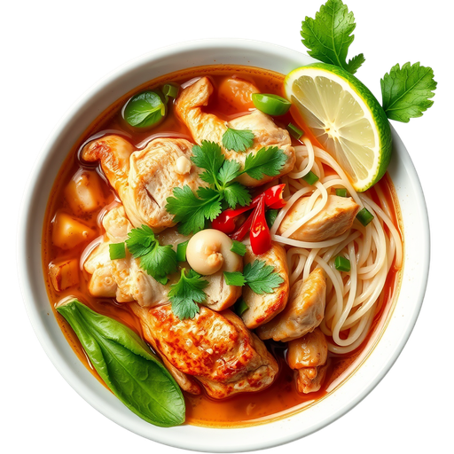Chicken Pho dish