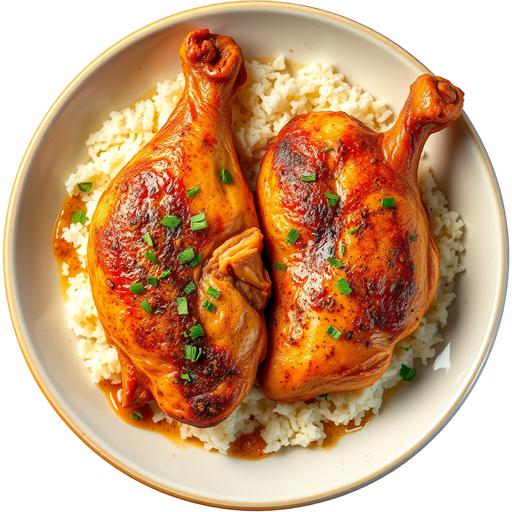 Two-Piece Chicken Dinner dish