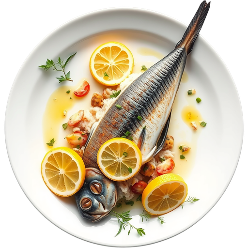 Swordfish dish
