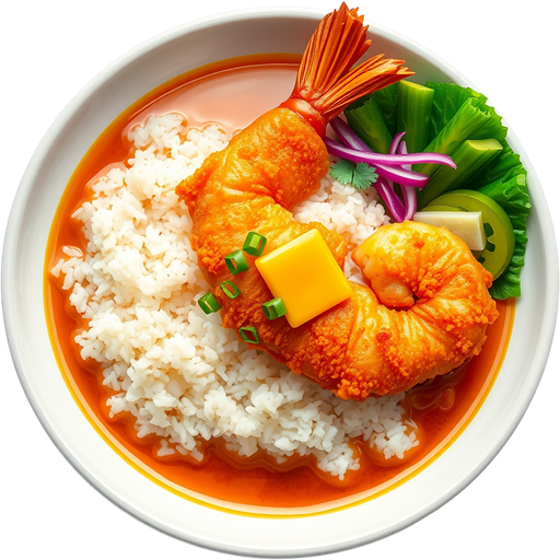 Shrimp Katsu Curry Plate dish