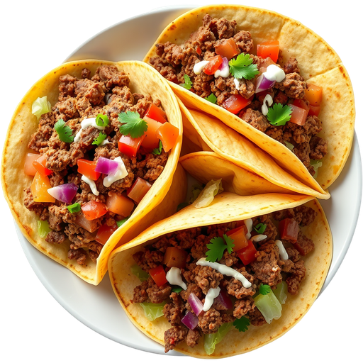 Ground Beef Tacos dish