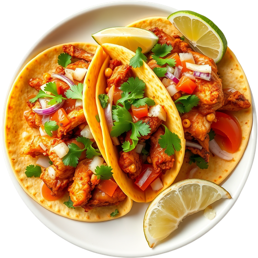 Pollo Tacos dish