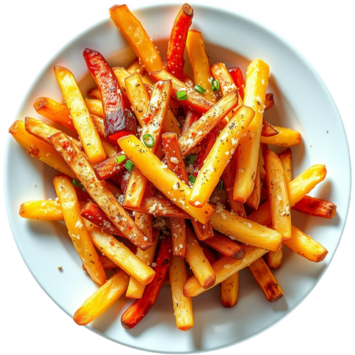 Shaken Fries dish