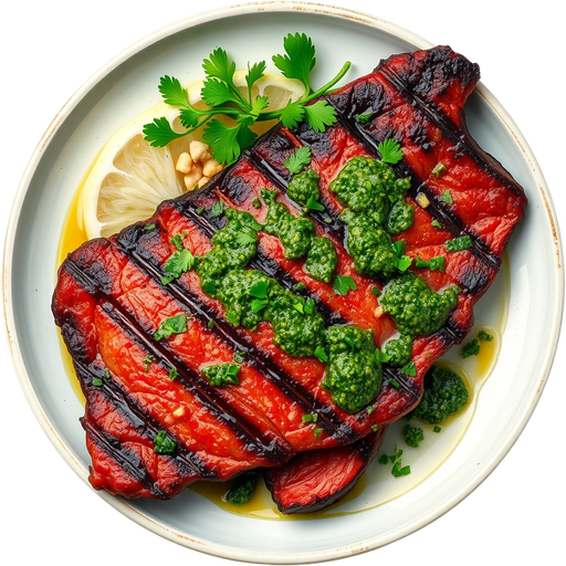 Steak Chimichurri Plate dish