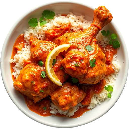 Chicken Tikka a la Carte dish